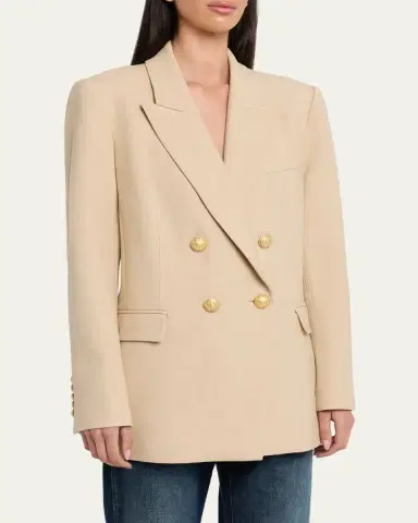 Kobi Halperin Briar Relaxed Double-Breasted Jacket | Thumbnail 4 Kobi Halperin Briar Relaxed Double-Breasted Jacket | Thumbnail 4
