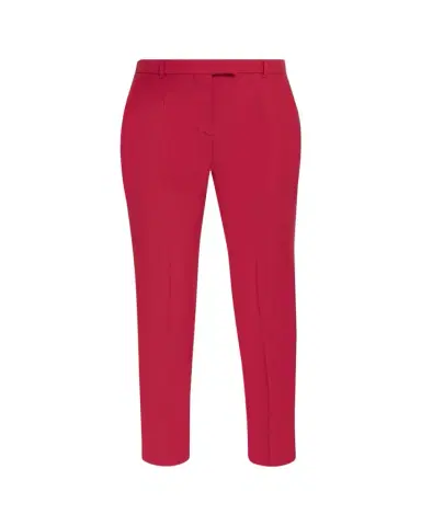 McQueen Certified Wool Mohair Slim-Leg Ankle Trousers | Thumbnail 1 McQueen Certified Wool Mohair Slim-Leg Ankle Trousers | Thumbnail 1