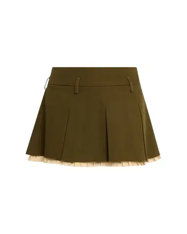 R13 Pleated Mini Skirt | Thumbnail 1 R13 Pleated Mini Skirt | Thumbnail 1