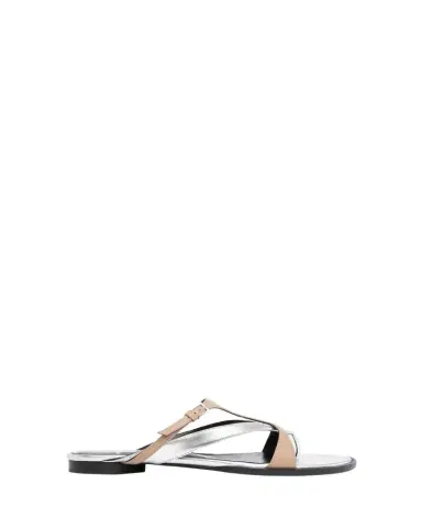 PIERRE HARDY Brasilia Bicolor Leather Thong Sandals | Thumbnail 1 PIERRE HARDY Brasilia Bicolor Leather Thong Sandals | Thumbnail 1