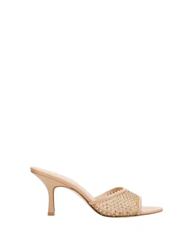 Stuart Weitzman 8mm Bareitall Mesh and Leather Sandals | Thumbnail 1 Stuart Weitzman 8mm Bareitall Mesh and Leather Sandals | Thumbnail 1