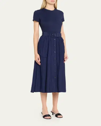 Ramy Brook Sylvie Belted Midi Dress | Thumbnail 7 Ramy Brook Sylvie Belted Midi Dress | Thumbnail 7