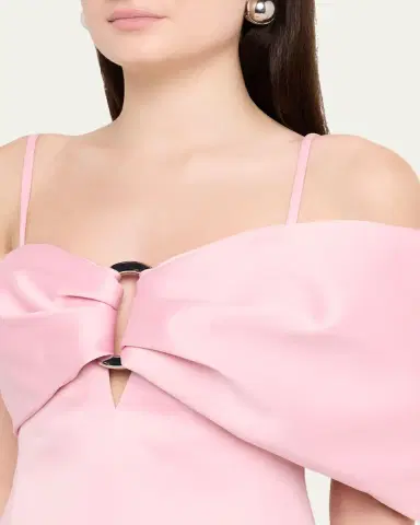 Marc Jacobs Satin Pop JBow Dress | Thumbnail 5 Marc Jacobs Satin Pop JBow Dress | Thumbnail 5