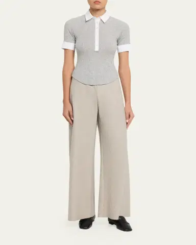 Cinq a Sept Jaden Short-Sleeve Top | Thumbnail 2 Cinq a Sept Jaden Short-Sleeve Top | Thumbnail 2