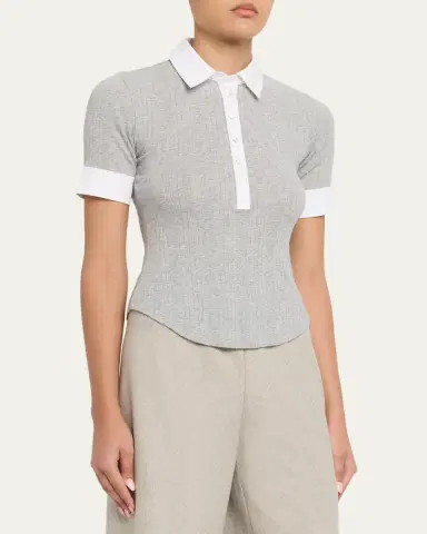 Cinq a Sept Jaden Short-Sleeve Top | Thumbnail 4 Cinq a Sept Jaden Short-Sleeve Top | Thumbnail 4