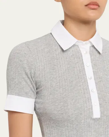 Cinq a Sept Jaden Short-Sleeve Top | Thumbnail 5 Cinq a Sept Jaden Short-Sleeve Top | Thumbnail 5