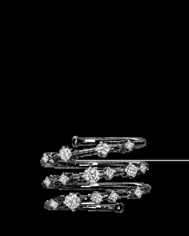 MATTIA CIELO 18K Black Gold Diamond Wrap Ring | Thumbnail 2 MATTIA CIELO 18K Black Gold Diamond Wrap Ring | Thumbnail 2