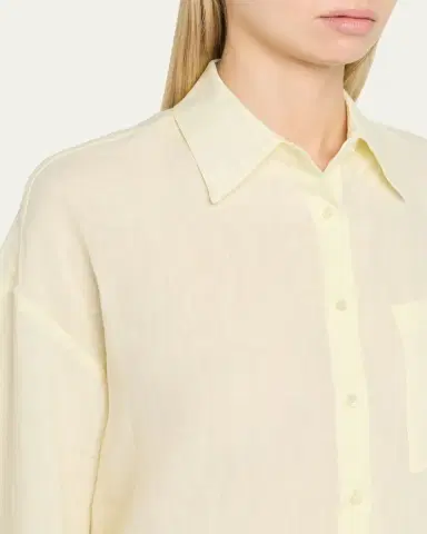 TWP Something Borrowed Linen Shirt | Thumbnail 5 TWP Something Borrowed Linen Shirt | Thumbnail 5