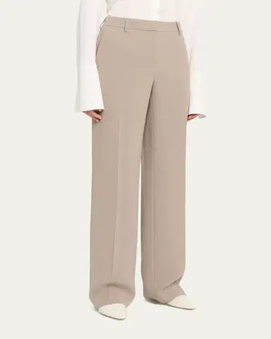 Lafayette 148 New York Gates Straight-Leg Crepe Pants | Thumbnail 4 Lafayette 148 New York Gates Straight-Leg Crepe Pants | Thumbnail 4