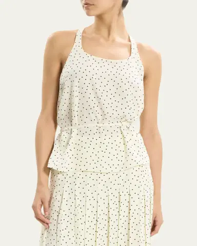 Theory Belted Halter Tank Top | Thumbnail 4 Theory Belted Halter Tank Top | Thumbnail 4