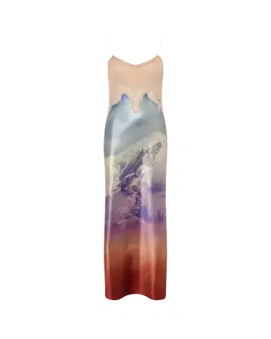 Gabriela Hearst x Paul Smith Adolphine Mixed-Media Slip Dress | Thumbnail 1 Gabriela Hearst x Paul Smith Adolphine Mixed-Media Slip Dress | Thumbnail 1