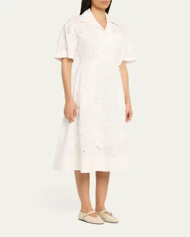 3.1 Phillip Lim Floral Embroidered Midi Shirtdress | Thumbnail 4 3.1 Phillip Lim Floral Embroidered Midi Shirtdress | Thumbnail 4