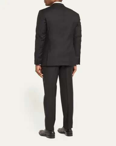 TOM FORD Men's Shelton Twill Peak Tuxedo | Thumbnail 3 TOM FORD Men's Shelton Twill Peak Tuxedo | Thumbnail 3