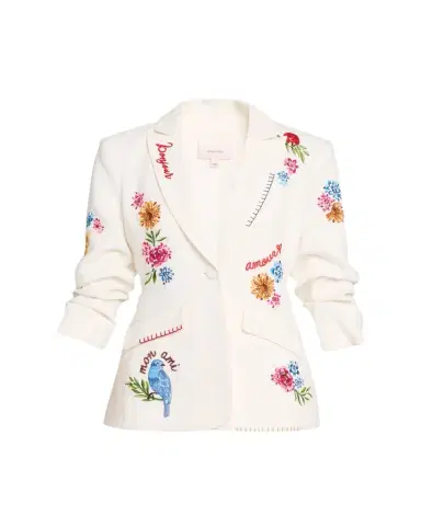 Cinq à Sept Cheyenne Embroidered Vine Blazer | Thumbnail 1 Cinq à Sept Cheyenne Embroidered Vine Blazer | Thumbnail 1