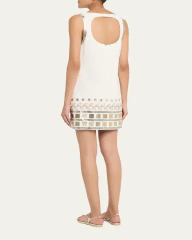 Cinq à Sept Tabitha Embellished Mini Dress | Thumbnail 3 Cinq à Sept Tabitha Embellished Mini Dress | Thumbnail 3