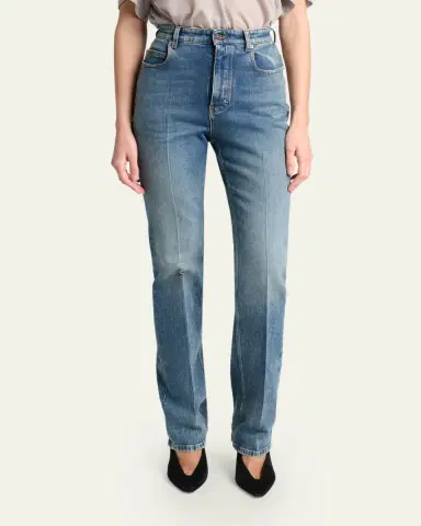Balenciaga High-Rise Slim-Leg Jeans | Thumbnail 4 Balenciaga High-Rise Slim-Leg Jeans | Thumbnail 4