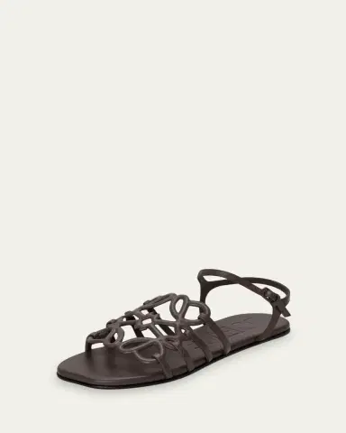 Loewe x Paula's Ibiza Petal Anagram Leather Ankle-Strap Sandals | Thumbnail 4 Loewe x Paula's Ibiza Petal Anagram Leather Ankle-Strap Sandals | Thumbnail 4