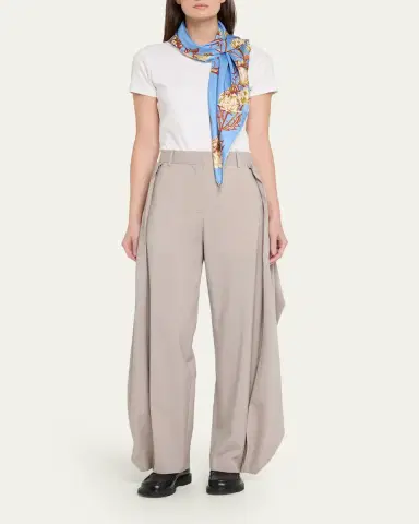 Loewe x Paula's Ibiza Anagram Cotton Scarf | Thumbnail 2 Loewe x Paula's Ibiza Anagram Cotton Scarf | Thumbnail 2