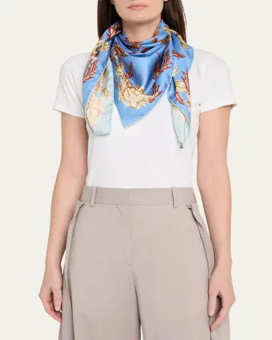 Loewe x Paula's Ibiza Anagram Cotton Scarf | Thumbnail 3 Loewe x Paula's Ibiza Anagram Cotton Scarf | Thumbnail 3