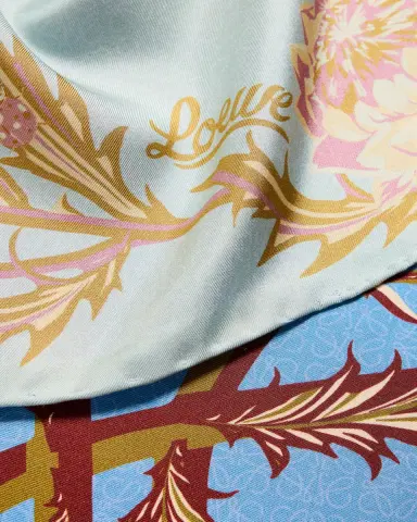 Loewe x Paula's Ibiza Anagram Cotton Scarf | Thumbnail 4 Loewe x Paula's Ibiza Anagram Cotton Scarf | Thumbnail 4