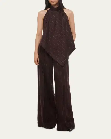 Helmut Lang Halter Scarf Top | Thumbnail 2 Helmut Lang Halter Scarf Top | Thumbnail 2