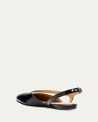 Maison Margiela Tabi Leather Split-Toe Slingback Flats | Thumbnail 2 Maison Margiela Tabi Leather Split-Toe Slingback Flats | Thumbnail 2