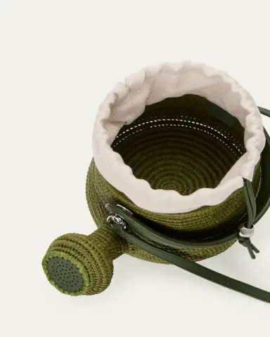 Loewe x Paula's Ibiza Raffia Watering Can Crossbody Bag | Thumbnail 3 Loewe x Paula's Ibiza Raffia Watering Can Crossbody Bag | Thumbnail 3