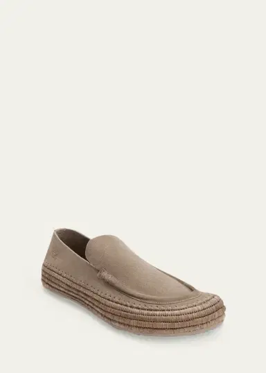 Loewe x Paula's Ibiza Rio Suede & Raffia Loafers | Thumbnail 5 Loewe x Paula's Ibiza Rio Suede & Raffia Loafers | Thumbnail 5