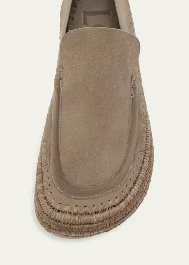 Loewe x Paula's Ibiza Rio Suede & Raffia Loafers | Thumbnail 6 Loewe x Paula's Ibiza Rio Suede & Raffia Loafers | Thumbnail 6