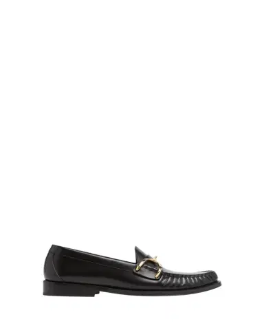 McQueen Men's Wishbone Leather Moccasin Loafers | Thumbnail 1 McQueen Men's Wishbone Leather Moccasin Loafers | Thumbnail 1