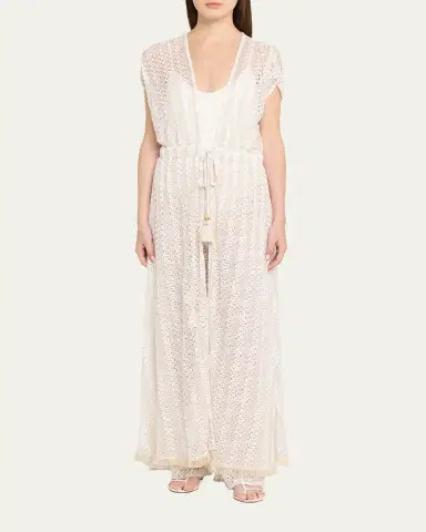 Ramy Brook Katherine Crochet Maxi Dress Coverup | Thumbnail 2 Ramy Brook Katherine Crochet Maxi Dress Coverup | Thumbnail 2
