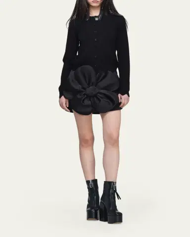 Marc Jacobs Scalloped Daisy Crewneck Cardigan | Thumbnail 2 Marc Jacobs Scalloped Daisy Crewneck Cardigan | Thumbnail 2