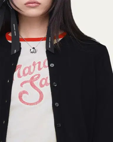 Marc Jacobs Scalloped Daisy Crewneck Cardigan | Thumbnail 5 Marc Jacobs Scalloped Daisy Crewneck Cardigan | Thumbnail 5
