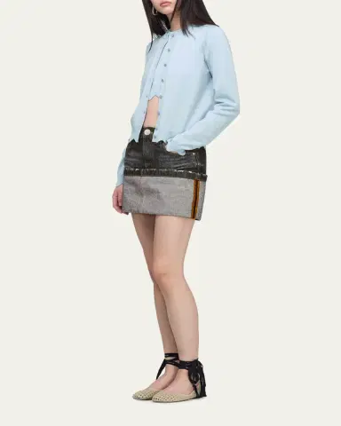 Marc Jacobs Scalloped Daisy Crewneck Cardigan | Thumbnail 7 Marc Jacobs Scalloped Daisy Crewneck Cardigan | Thumbnail 7