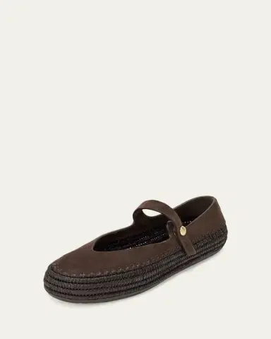 Loewe x Paula's Ibiza Rio Suede Mary Jane Espadrille Flats | Thumbnail 2 Loewe x Paula's Ibiza Rio Suede Mary Jane Espadrille Flats | Thumbnail 2