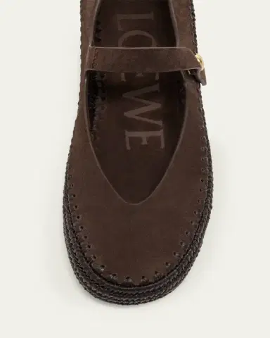 Loewe x Paula's Ibiza Rio Suede Mary Jane Espadrille Flats | Thumbnail 3 Loewe x Paula's Ibiza Rio Suede Mary Jane Espadrille Flats | Thumbnail 3