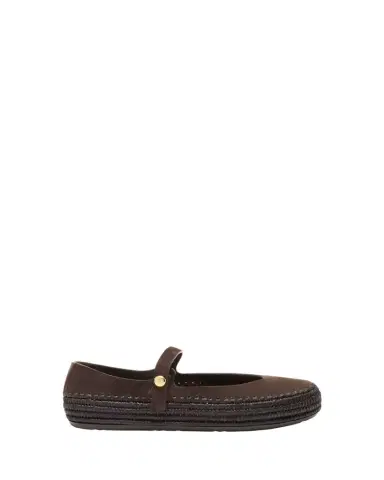 Loewe x Paula's Ibiza Rio Suede Mary Jane Espadrille Flats | Thumbnail 1 Loewe x Paula's Ibiza Rio Suede Mary Jane Espadrille Flats | Thumbnail 1