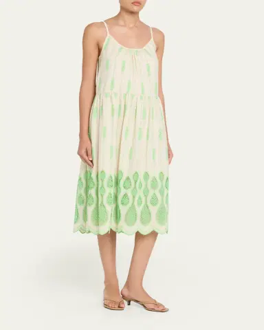 Ramy Brook Sandra Embroidered Midi Dress | Thumbnail 4 Ramy Brook Sandra Embroidered Midi Dress | Thumbnail 4