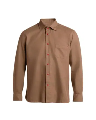 Kiton Men's Solid Cotton Pocket Snap-Front Shirt | Thumbnail 1 Kiton Men's Solid Cotton Pocket Snap-Front Shirt | Thumbnail 1