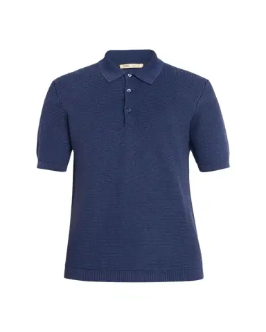 Baldassari Men's Garment-Dyed Cotton Knit Short-Sleeve Polo Sweater | Thumbnail 1 Baldassari Men's Garment-Dyed Cotton Knit Short-Sleeve Polo Sweater | Thumbnail 1