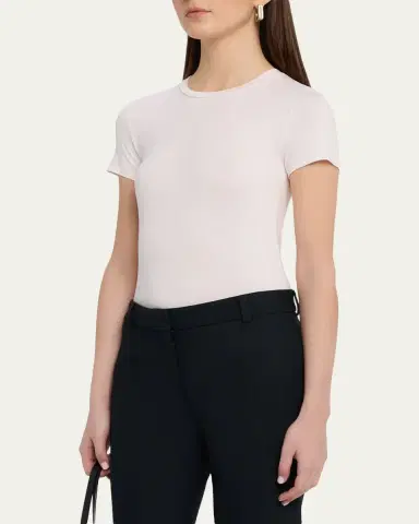 MAJESTIC FILATURES Soft Touch Short-Sleeve Crewneck T-Shirt | Thumbnail 4 MAJESTIC FILATURES Soft Touch Short-Sleeve Crewneck T-Shirt | Thumbnail 4