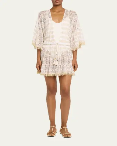 Ramy Brook Jewel Striped Knit Coverup Dress | Thumbnail 2 Ramy Brook Jewel Striped Knit Coverup Dress | Thumbnail 2