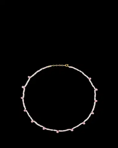 JIA JIA Arizona Rose Quartz and Pink Topaz Gem Drop Necklace | Thumbnail 2 JIA JIA Arizona Rose Quartz and Pink Topaz Gem Drop Necklace | Thumbnail 2