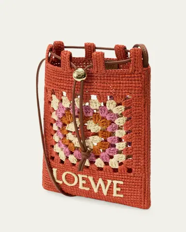 LOEWE x Paula's Ibiza Crochet Raffia Pocket Crossbody Bag | Thumbnail 2 LOEWE x Paula's Ibiza Crochet Raffia Pocket Crossbody Bag | Thumbnail 2