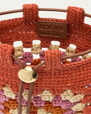 LOEWE x Paula's Ibiza Crochet Raffia Pocket Crossbody Bag | Thumbnail 3 LOEWE x Paula's Ibiza Crochet Raffia Pocket Crossbody Bag | Thumbnail 3
