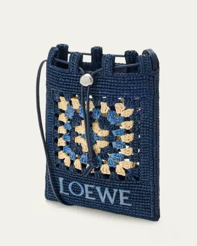 LOEWE x Paula's Ibiza Crochet Raffia Pocket Crossbody Bag | Thumbnail 6 LOEWE x Paula's Ibiza Crochet Raffia Pocket Crossbody Bag | Thumbnail 6