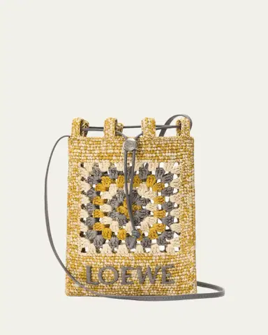 LOEWE x Paula's Ibiza Crochet Raffia Pocket Crossbody Bag | Thumbnail 8 LOEWE x Paula's Ibiza Crochet Raffia Pocket Crossbody Bag | Thumbnail 8