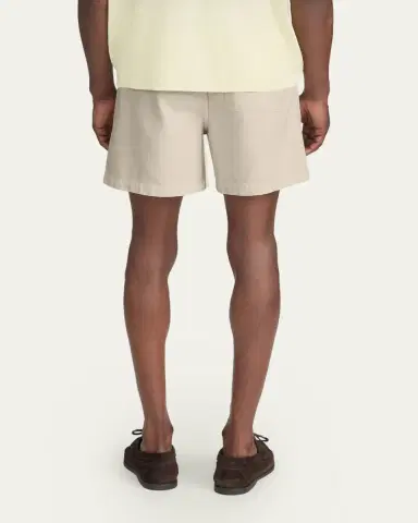 FRAME Men's Canvas Mid-Length Drawstring Shorts | Thumbnail 3 FRAME Men's Canvas Mid-Length Drawstring Shorts | Thumbnail 3