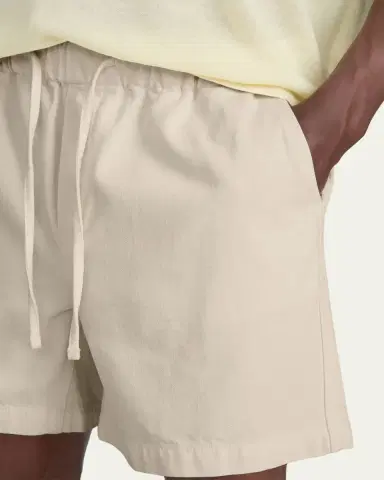 FRAME Men's Canvas Mid-Length Drawstring Shorts | Thumbnail 5 FRAME Men's Canvas Mid-Length Drawstring Shorts | Thumbnail 5