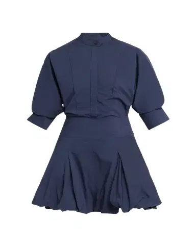 Simkhai Effie Cotton Bubble Mini Dress | Thumbnail 1 Simkhai Effie Cotton Bubble Mini Dress | Thumbnail 1